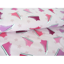 REST 40cm Jersey Sneakers - grau rosa